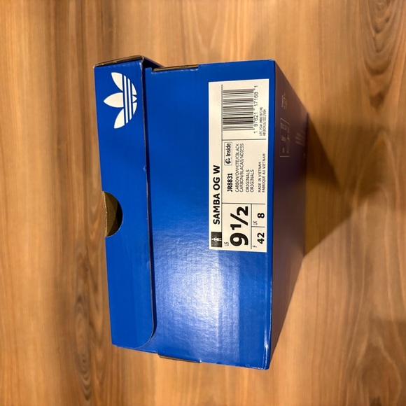 NWT!! Adidas Samba Classic Black White Sneakers - Picture 8 of 10